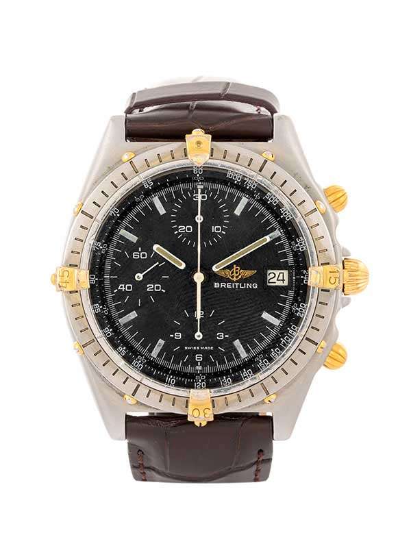 BREITLING CHRONOMAT 39MM IN ACCIAIO E ORO GIALLO 18KT REF. 81950