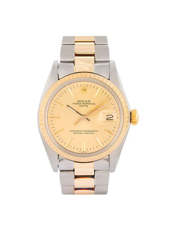 ROLEX DATE 34MM IN ACCIAIO E ORO GIALLO 18KT REF. 1505