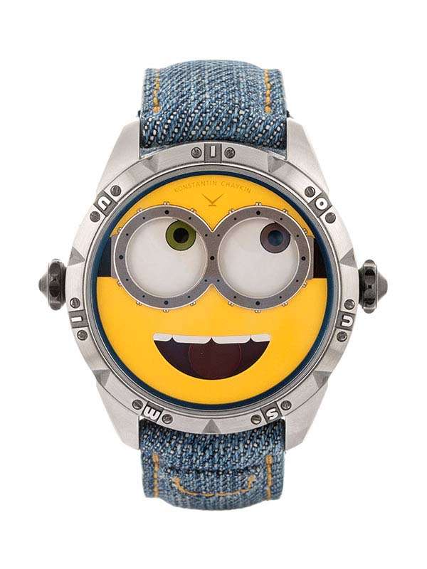 KONSTANTIN CHAYKIN MINIONS LIMITED EDITION NOS 40MM IN ACCIAIO REF. K.07-3