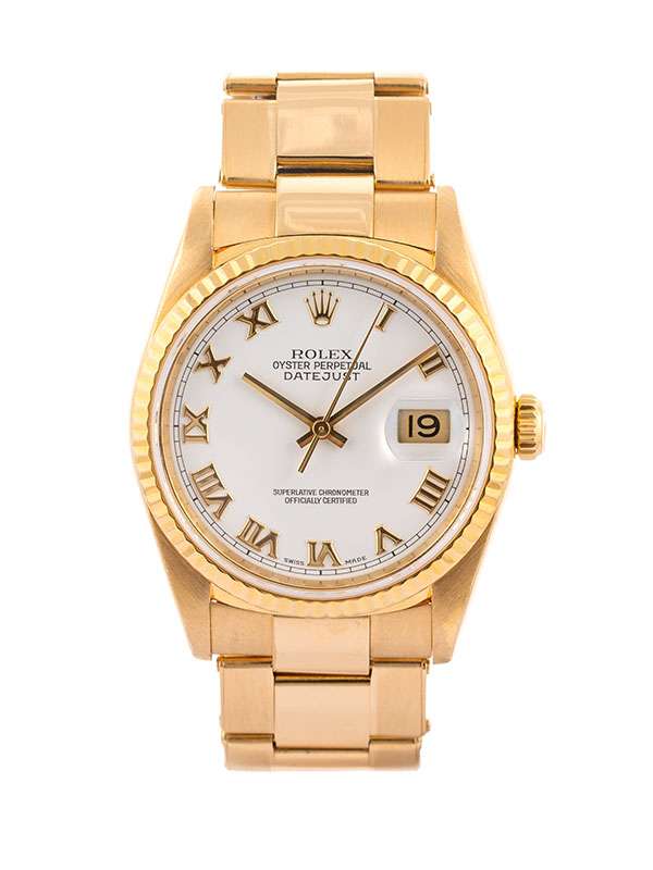 ROLEX DATEJUST 36MM IN ORO GIALLO 18KT REF. 16238