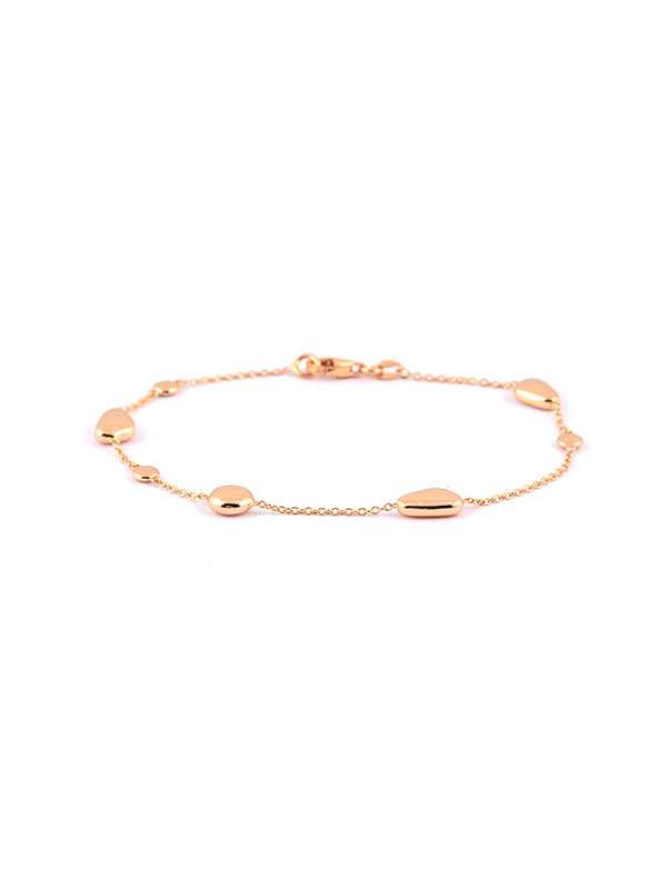 BRACCIALE IN ORO ROSA 18KT FANTASIA