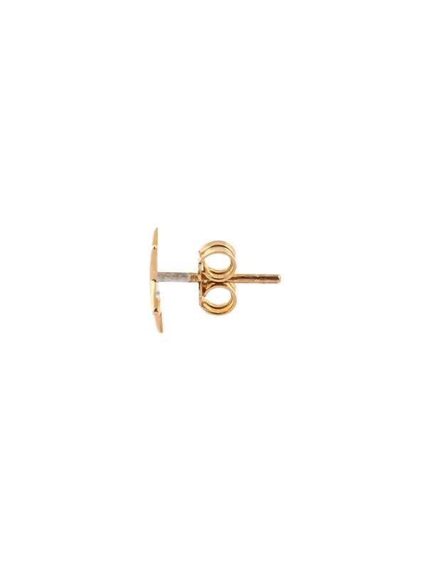 ORECCHINI LOBO IN ORO GIALLO 18KT STELLA PIENA