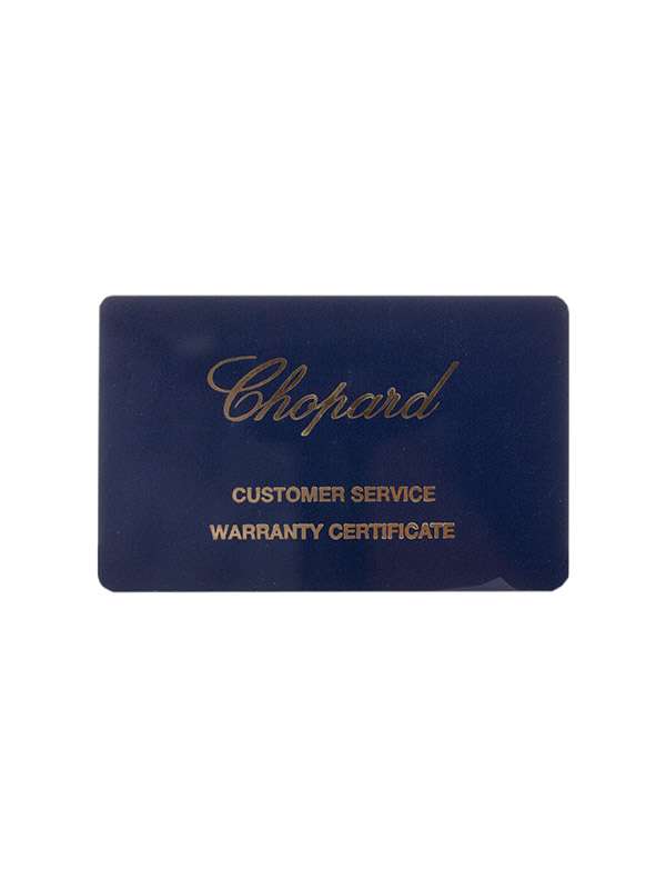 CHOPARD ICE CUBE 25MM IN ORO BIANCO 18KT E DIAMANTI CON SERVICE REF. 127407-1003