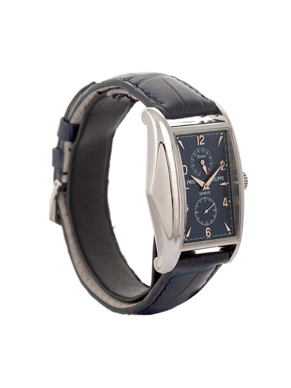 PATEK PHILIPPE GONDOLO POWER RESERVE IN ORO BIANCO 18KT CON ESTRATTO REF. 5100G