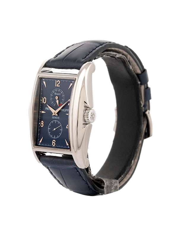 PATEK PHILIPPE GONDOLO POWER RESERVE IN ORO BIANCO 18KT CON ESTRATTO REF. 5100G