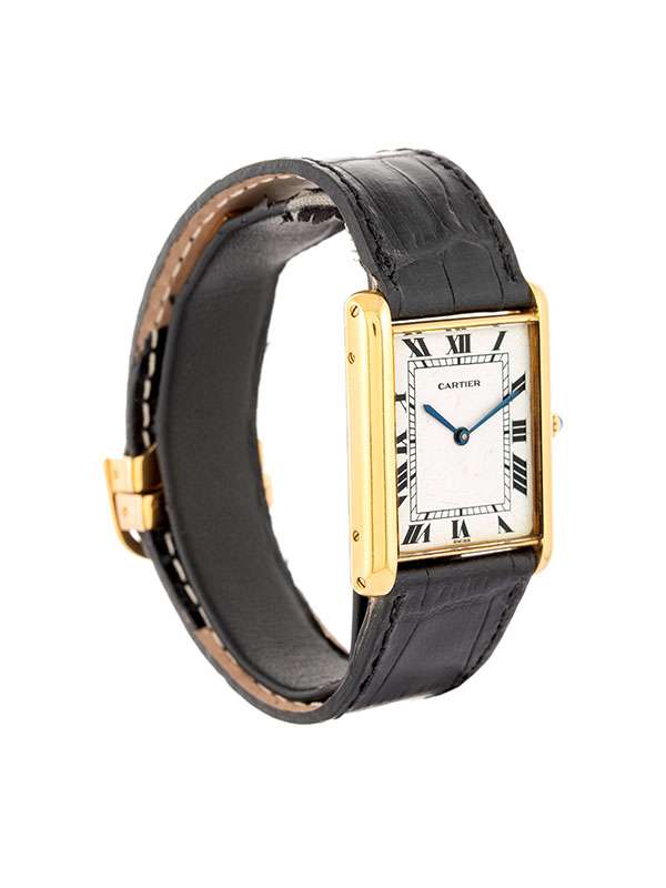 CARTIER TANK LOUIS CARTIER XL JUMBO IN ORO GIALLO 18KT REF. 17002