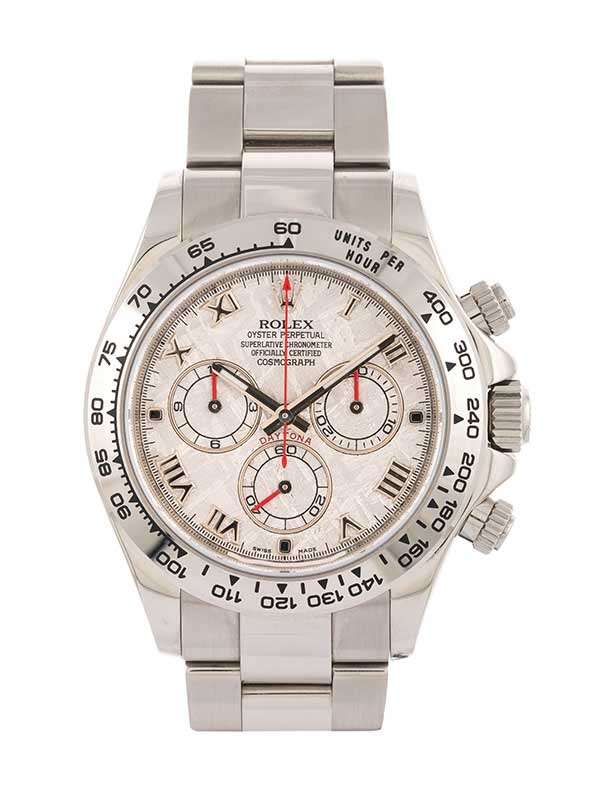 ROLEX DAYTONA METEORITE 40MM IN ORO BIANCO 18KT REF. 116509