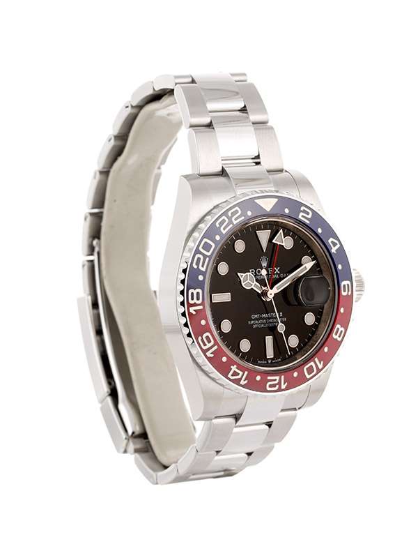 ROLEX GMT-MASTER II PEPSI OYSTER 40MM IN ACCIAIO REF. 126710BLRO