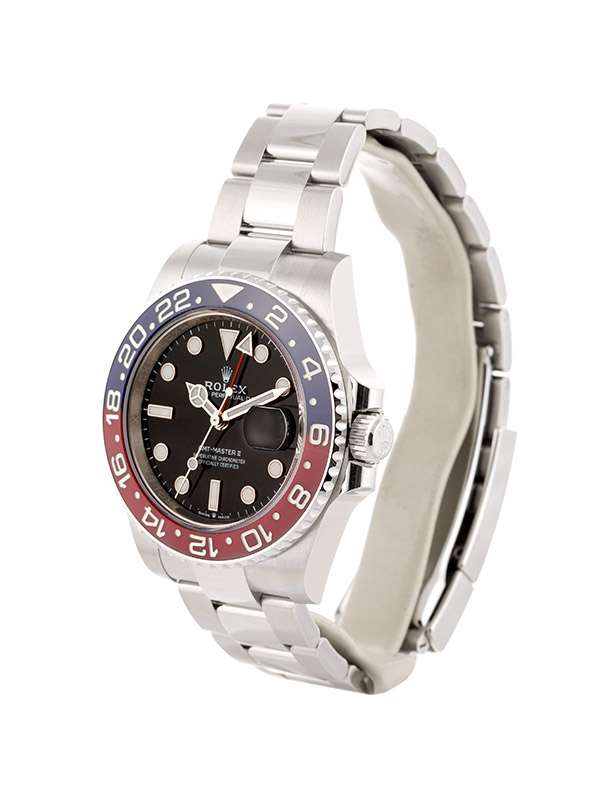 ROLEX GMT-MASTER II PEPSI OYSTER 40MM IN ACCIAIO REF. 126710BLRO