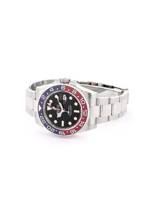 ROLEX GMT-MASTER II PEPSI OYSTER 40MM IN ACCIAIO REF. 126710BLRO