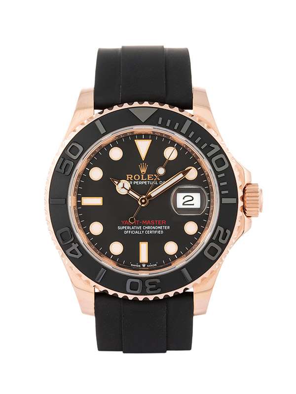 ROLEX YACHT-MASTER 40MM IN ORO ROSA 18KT E CAUCCIU' REF. 126655