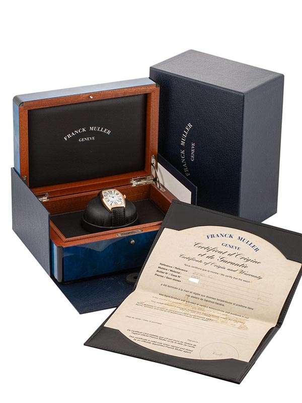 FRANCK MULLER CASABLANCA IN ORO ROSA 18KT REF. 6850 SC