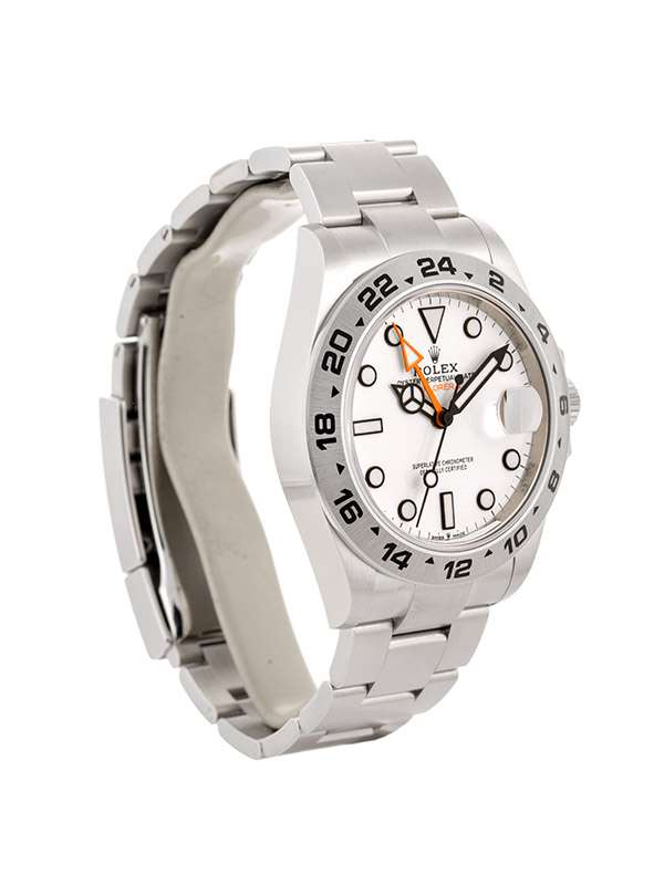 ROLEX EXPLORER II POLAR WHITE 42MM IN ACCIAIO REF. 226570