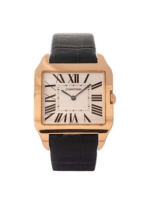 CARTIER SANTOS-DUMONT IN ORO ROSA 18KT REF. W2006951