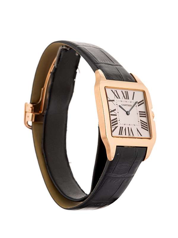 CARTIER SANTOS-DUMONT IN ORO ROSA 18KT REF. W2006951