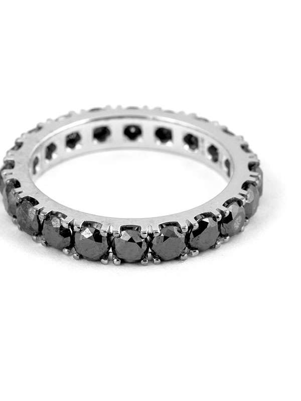 FEDINA ETERNELLE IN ORO BIANCO 18KT CON DIAMANTI NERI