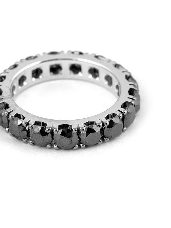 FEDINA ETERNELLE IN ORO BIANCO 18KT CON DIAMANTI NERI