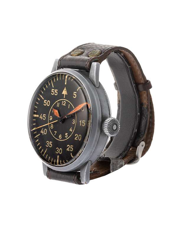 LACO PILOT GROSSE BEOBACHTUNGSUHR FLIEGERUHR ANNO 1940 MANUALE 55MM IN ACCIAIO REF. FL23883