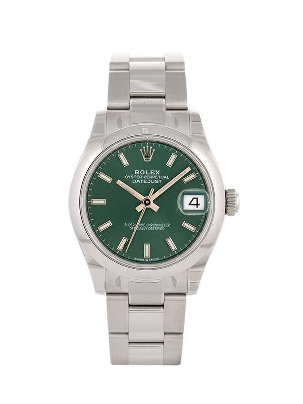 ROLEX DATEJUST GREEN MINT DIAL 31MM IN ACCIAIO REF. 278240