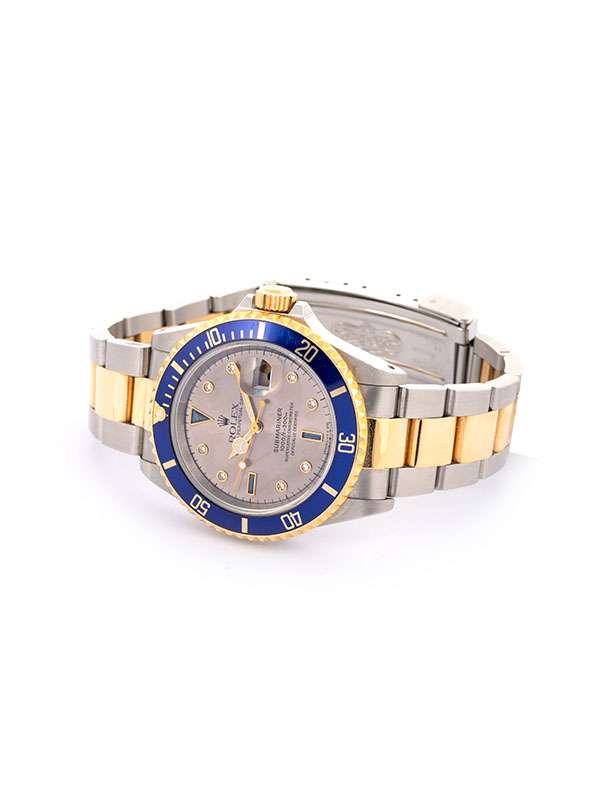 ROLEX SUBMARINER DATE SULTAN DIAL 40MM IN ACCIAIO E ORO GIALLO 18KT REF. 16613