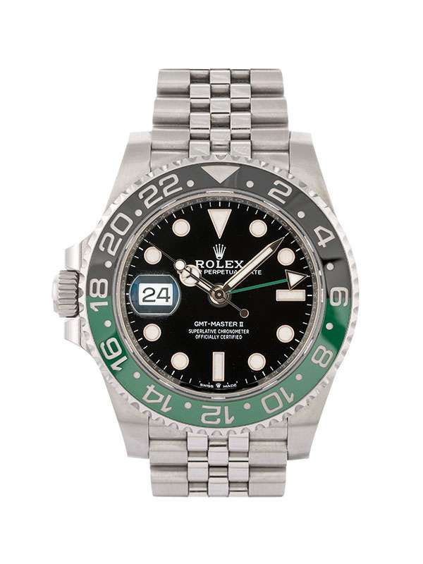 ROLEX GMT-MASTER II SPRITE MANCINO JUBILEE 40MM IN ACCIAIO REF. 126720VTNR