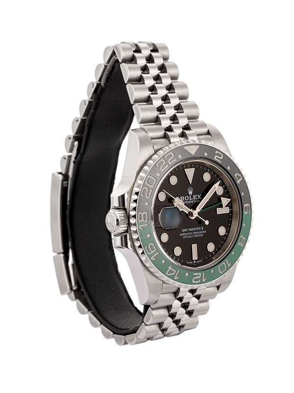 ROLEX GMT-MASTER II SPRITE MANCINO JUBILEE 40MM IN ACCIAIO REF. 126720VTNR