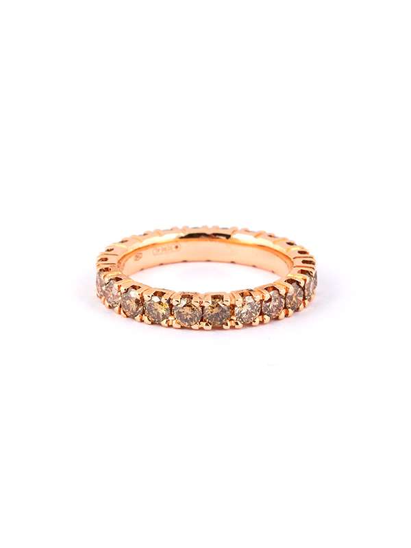 FEDINA ETERNELLE IN ORO ROSA 18KT CON DIAMANTI BROWN