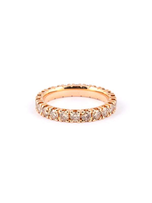 FEDINA ETERNELLE IN ORO ROSA 18KT CON DIAMANTI BROWN