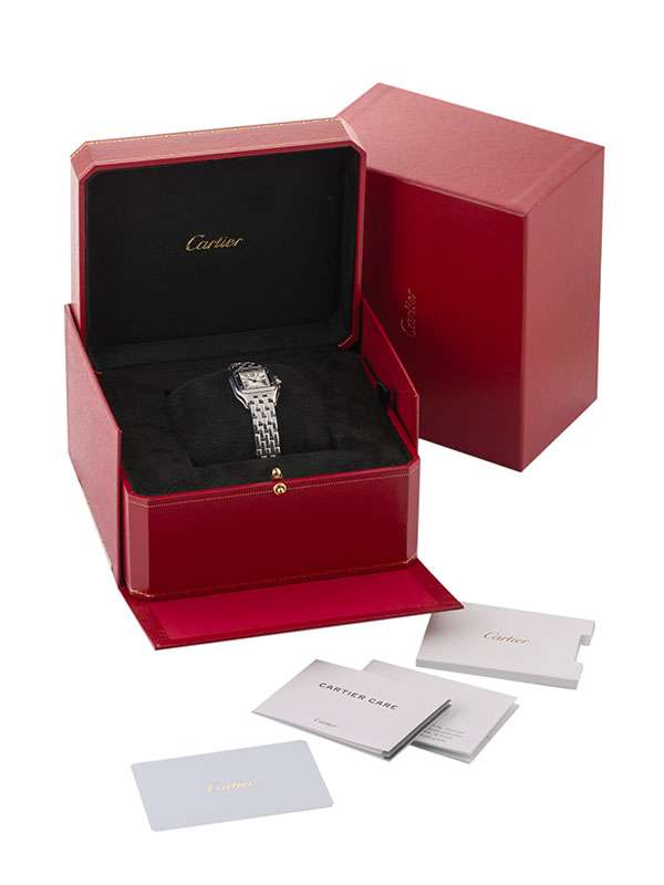 CARTIER PANTHERE DE CARTIER MODELLO PICCOLO IN ACCIAIO REF. WSPN0013