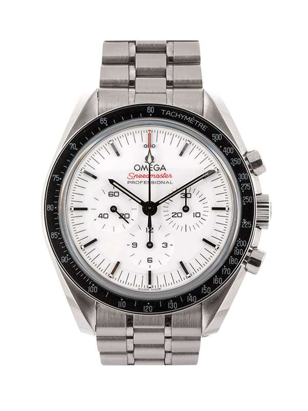 OMEGA SPEEDMASTER MOONWATCH PROFESSIONAL CO-AXIAL WHITE DIAL 42MM IN ACCIAIO REF 310.30.42.50.04.001