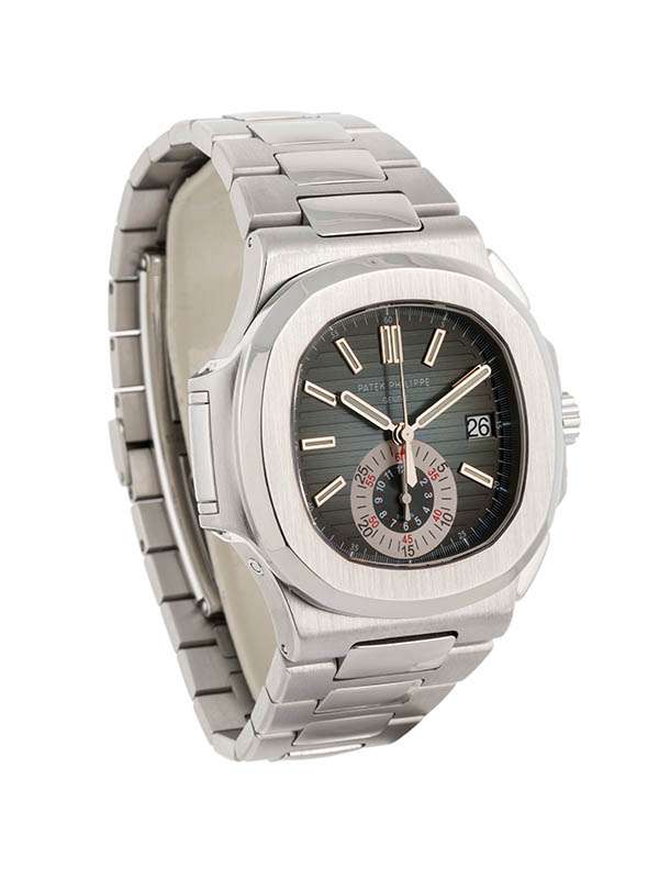 Nautilus patek acciaio hot sale