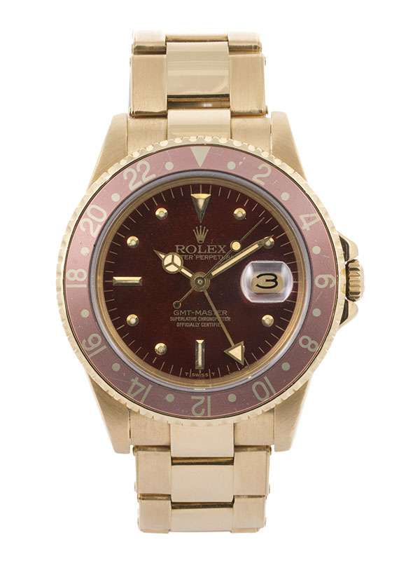 ROLEX GMT-MASTER 40MM IN ORO GIALLO 18KT REF. 16758