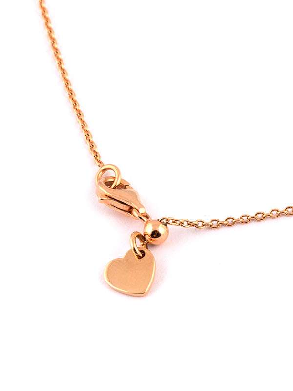 GIROCOLLO IN ORO ROSA 18KT STELLA MARINA CON DIAMANTI