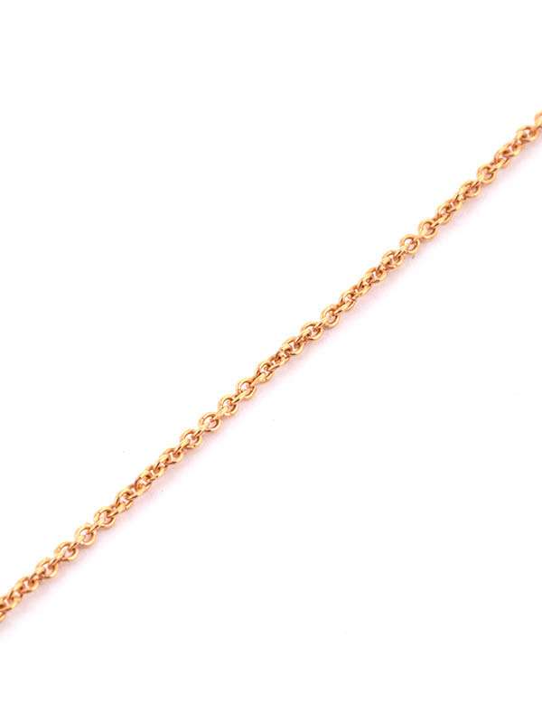 GIROCOLLO IN ORO ROSA 18KT CON DIAMANTI NERI PEPERONCINO