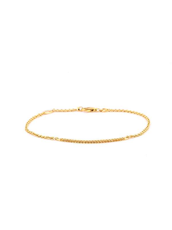 BRACCIALE IN ORO GIALLO 18KT CON ZAFFIRI GIALLI