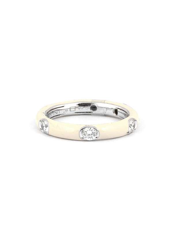FEDINA IN ORO BIANCO 18KT CON DIAMANTI