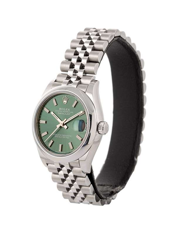ROLEX DATEJUST GREEN MINT DIAL 31MM IN ACCIAIO REF. 278240