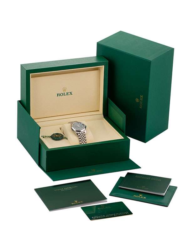 ROLEX DATEJUST GREEN MINT DIAL 31MM IN ACCIAIO REF. 278240