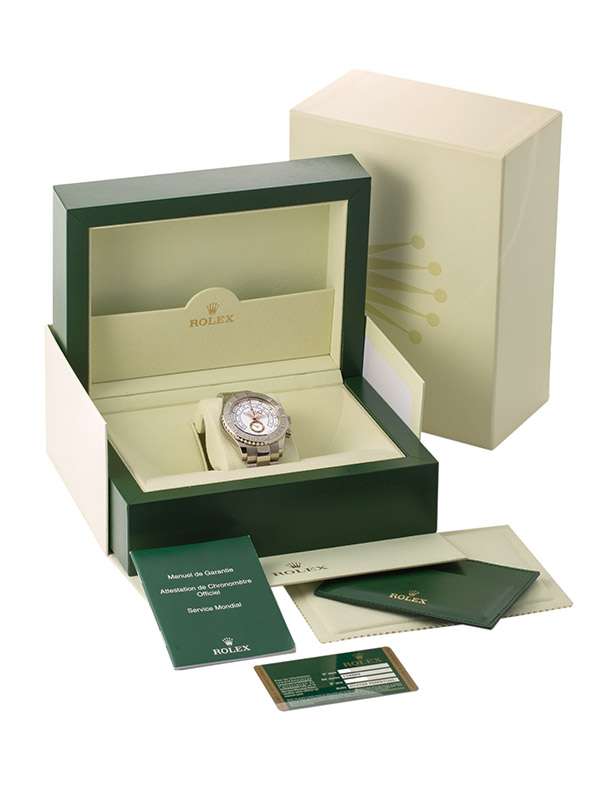 ROLEX YACHT-MASTER II 44MM IN ORO BIANCO 18KT WHITE DIAL REF. 116689