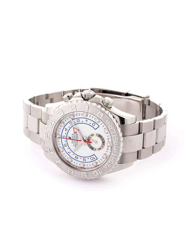 ROLEX YACHT-MASTER II 44MM IN ORO BIANCO 18KT WHITE DIAL REF. 116689