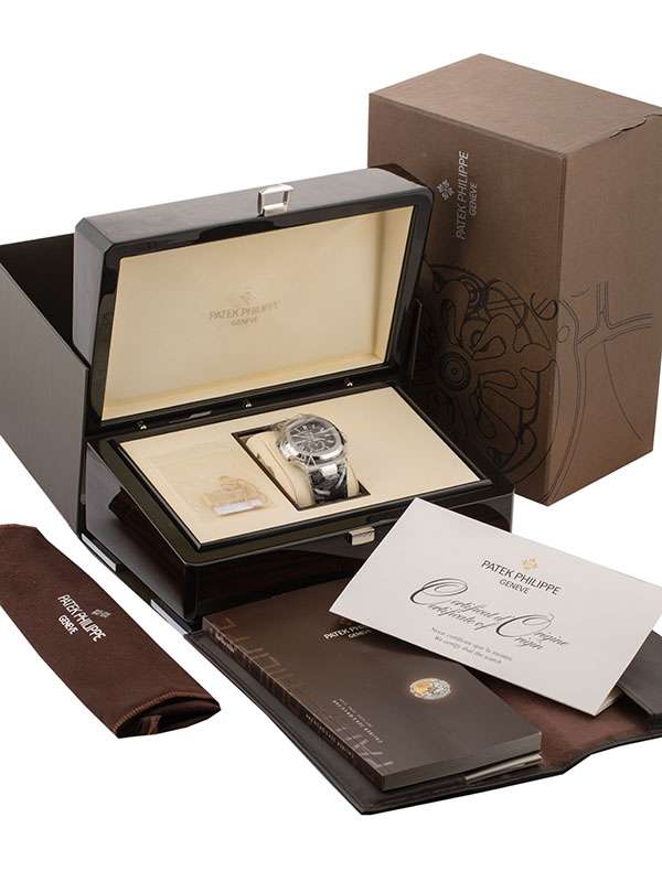 PATEK PHILIPPE AQUANAUT TRAVEL TIME 40,8MM IN ACCIAIO REF. 5164A-001