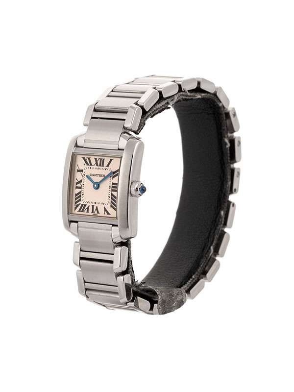 CARTIER TANK FRANCAISE IN ACCIAIO REF. 2300