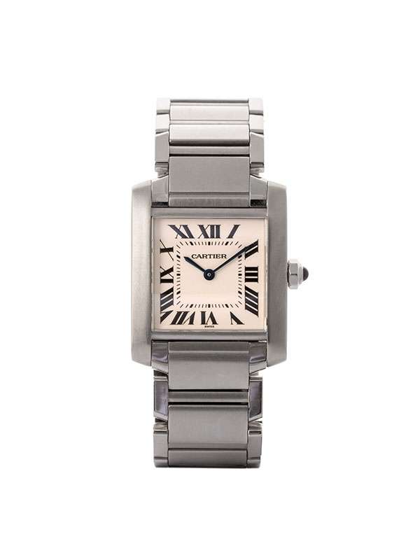 CARTIER TANK FRANCAISE MODELLO MEDIO IN ACCIAIO REF. 2301