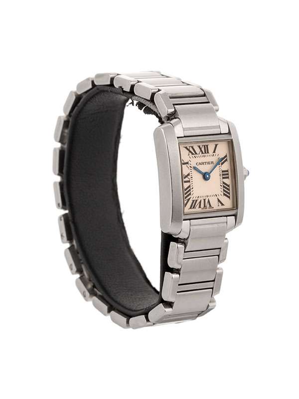 CARTIER TANK FRANCAISE IN ACCIAIO REF. 2384