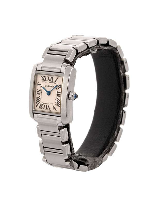 CARTIER TANK FRANCAISE IN ACCIAIO REF. 2384