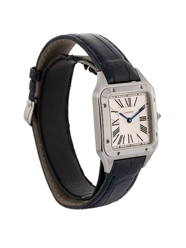 CARTIER SANTOS DUMONT MODELLO PICCOLO IN ACCIAIO REF. WSSA0023