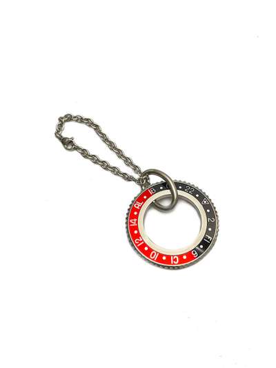 PORTACHIAVI SPEEDOMETER OFFICIAL IN ACCIAIO NERO/ROSSO MOD. SKC 0901 N