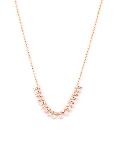 GIROCOLLO IN ORO ROSA 18KT CON DIAMANTI
