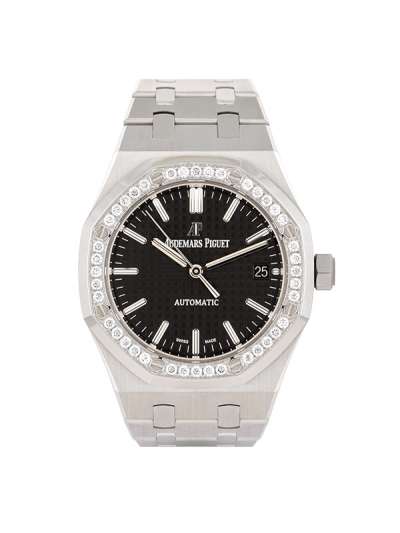 AUDEMARS PIGUET ROYAL OAK 37MM IN ACCIAIO E DIAMANTI REF. 15451ST