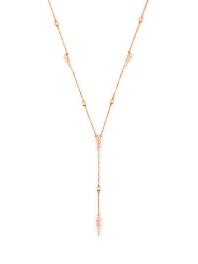 GIROCOLLO IN ORO ROSA 18KT CON DIAMANTI